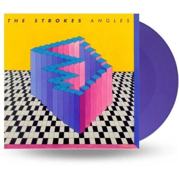 The Strokes - Angles - Lila Färgad Vinyl [VINYL LP] Färgad Vinyl, Lila, Kanada - Import