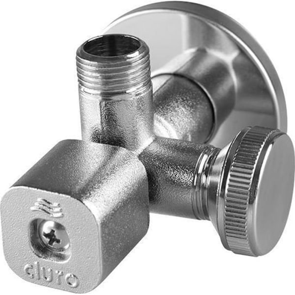 Köksblandare Duro - D/ZK-SOLIDBIS123438 - VINKELVENTIL 1/2x3/4x3/8 SOLID