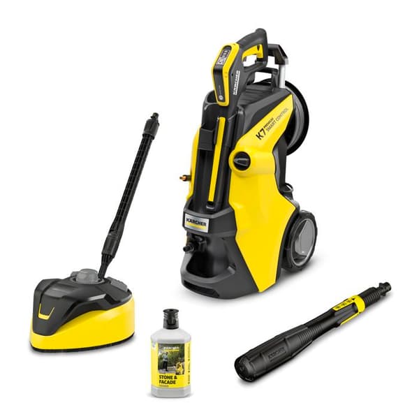 Högtryckstvätt Karcher K 7 Premium Smart Control Flex Home - Tryck 180 bar - Flöde 600 l/h - Slang 10m - Hemkit Svart