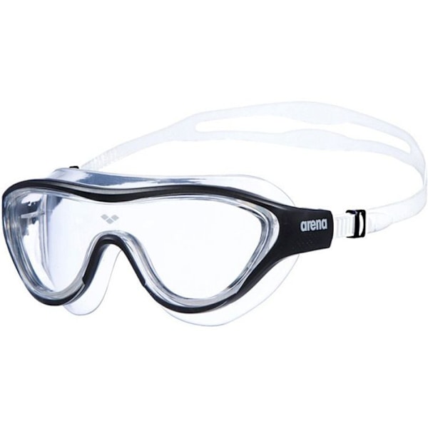 Simglasögon - Arena - The One Mask Clear Black - UV-skydd - Anti-dimma - Large Vision Svart