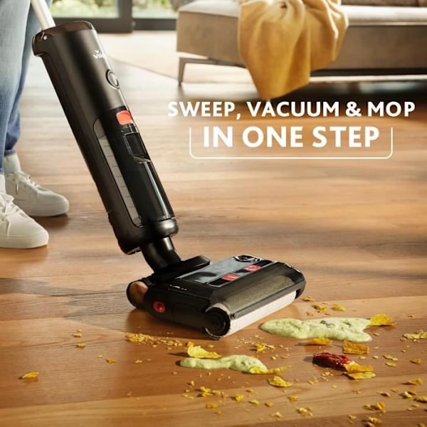 Skrubbsugare - Vileda - PureClean S5 Plus - Trådlös - 3-i-1 - 30 minuters batteritid