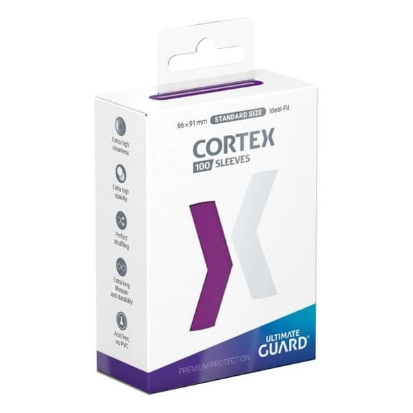 Spelaccessoar - ULTIMATE GUARD - CORTEX - 100 fickor - Lila - Hög klarhet Violett