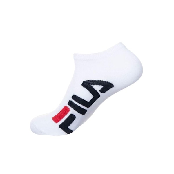 Fila strumpor herr, låga strumpor för män, multisport (paket med 12) - svart, vit Flerfärgad 39/42