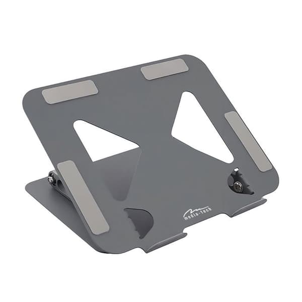 Stöd för bärbar dator - Media-Tech - MT2661 - Ergonomisk - Fällbar - Svart