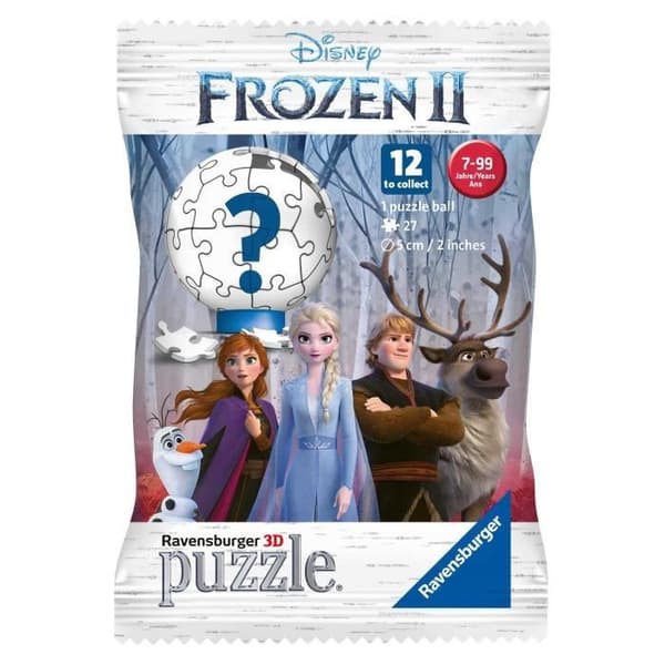 Pussel 3D - RAVENSBURGER - Frost - 27 bitar - Barn - Diameter 5 cm