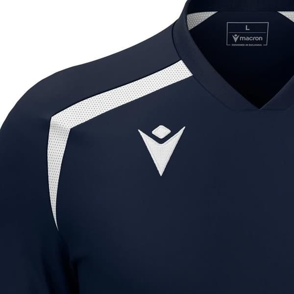 Maillot Macron Wyrm marin/vit jag
