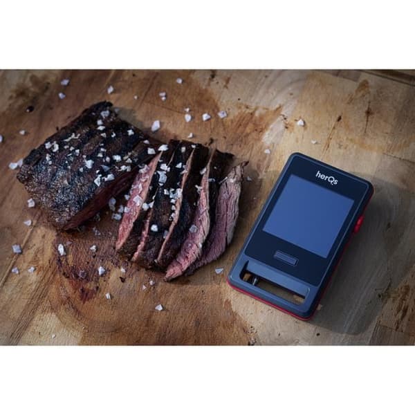 Köks-termometer - HERQS - Pin PRO - Digital - Bluetooth - Kärntemperatur Svart