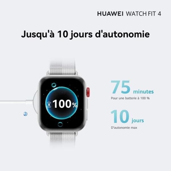 Montre smart Huawei WATCH FIT 4 BLACK