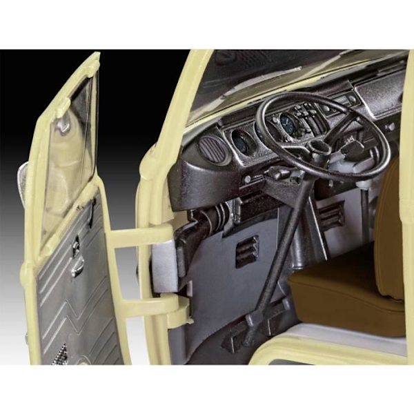Maquette - Revell - VW T2 Camper - 1:24 - Multikolor - 112 delar - Interiör Flerfärgad