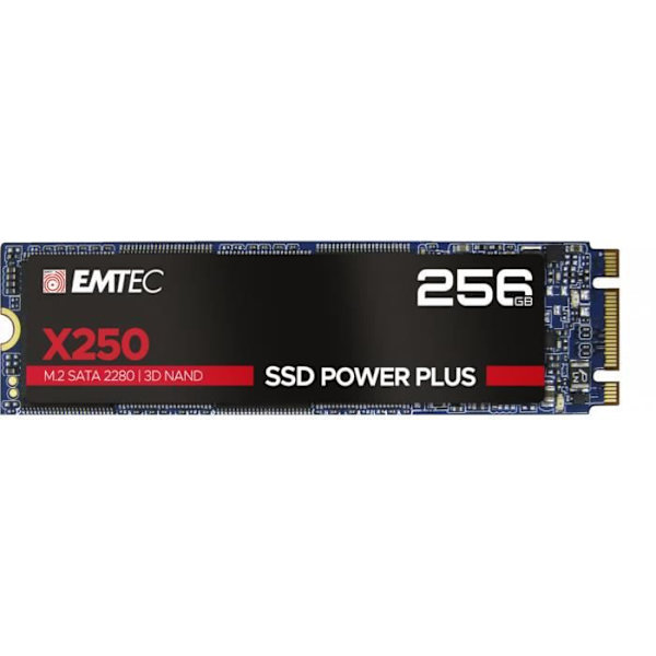 EMTEC X250 M.2 256 GB SATA III 3D NAND intern Solid State Drive