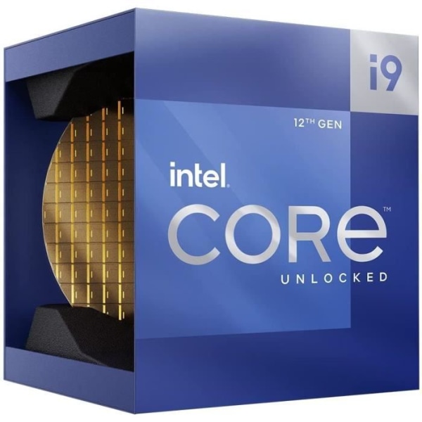 Processor - INTEL - Core i9-12900K - 16 kärnor (8P + 8E) - Sockel LGA1700 - Chipset Series 600 - TDP 125W (BX8071512900K)