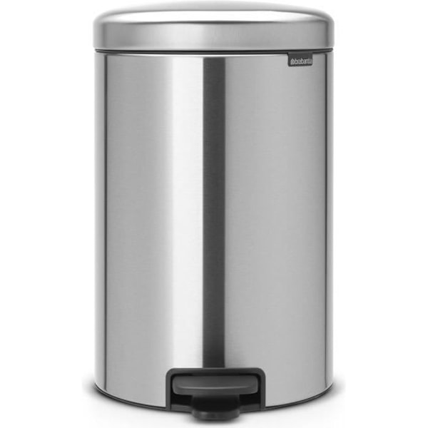 BRABANTIA Pedalbehållare NewIcon 20L Matt stål Matt stålgrå