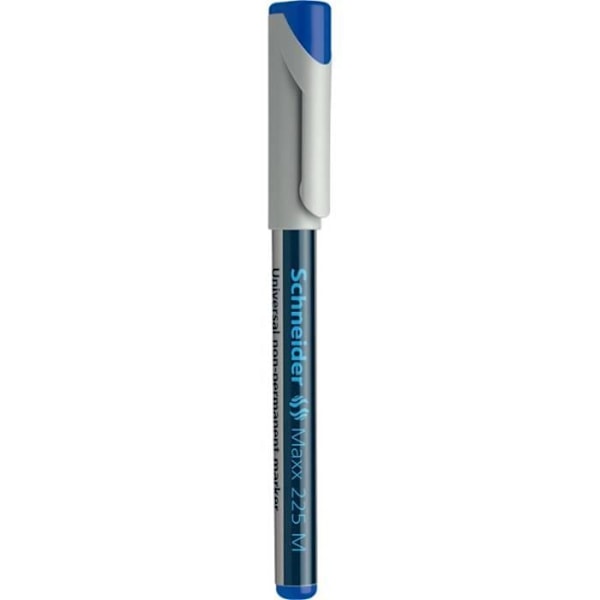 Universell marker - SCHNEIDER - Maxx 225 - 10-pack - Medium spiss - Ikke-permanent - Blå Blå