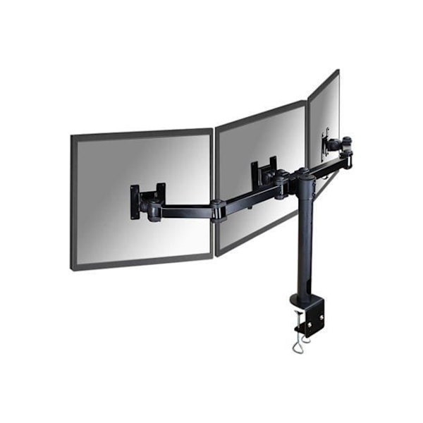 NEWSTAR FPMA-D960D3 Bordsställ - Skrivbordsfäste för 3 LCD-skärmar - Justerbar arm - Skärmstorlek: 10"-21" - Svart