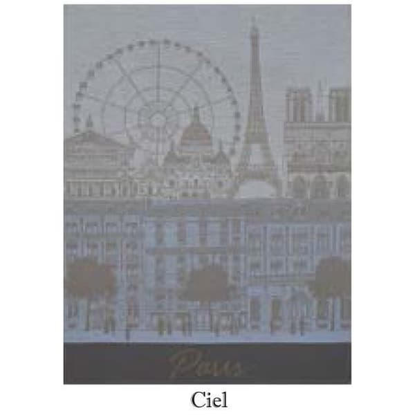 Handduk Paris Panorama 60×80 cm Himmel