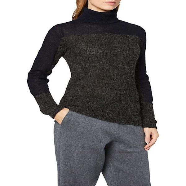 Falke Sweatshirt - 64025 - Rollkragen Dampolokrage Anthra.Mel M