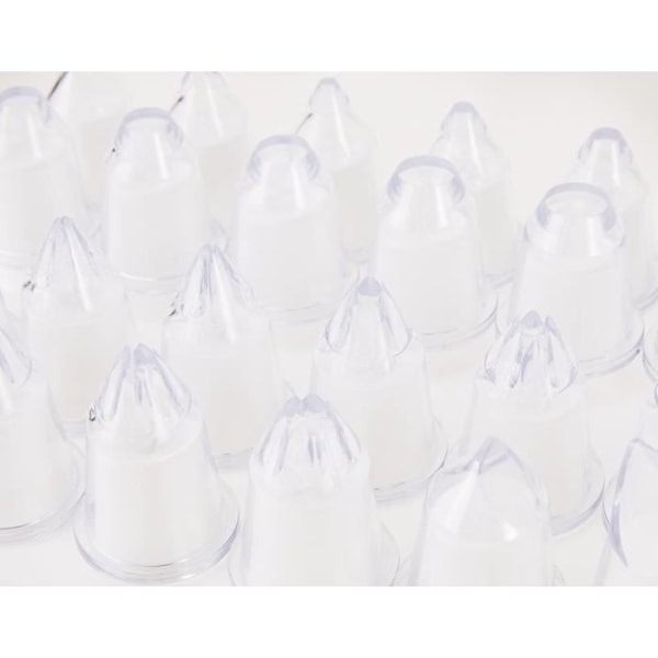 Set med 24 olika munstycken - akryl