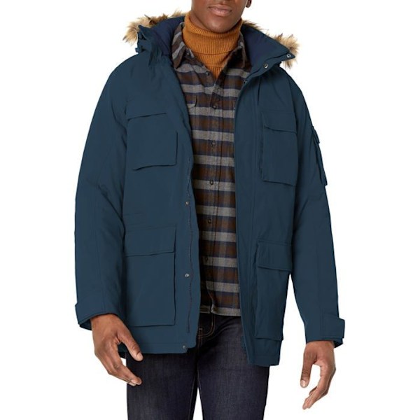 Jack Wolfskin Parka - 1107674 - Glacier Canyon Parka för män Nattblått XXL