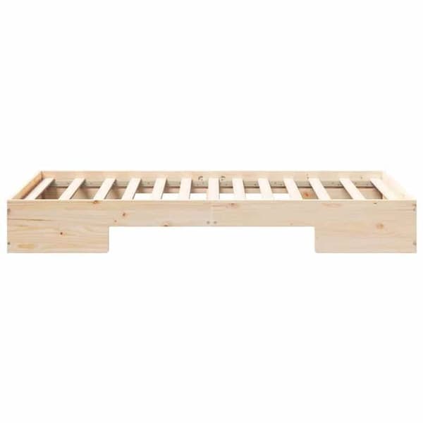 vidaXL Sängram Brun 90 x 190 cm 873052