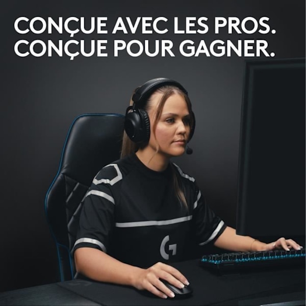 Logitech G PRO X SUPERLIGHT 2 LIGHTSPEED trådlös spelmus, lätt - Vit
