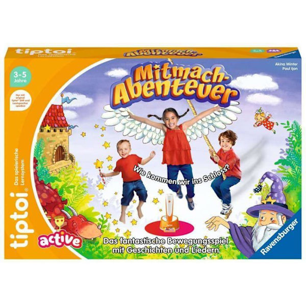 Brädspel - Ravensburger brädspel - 00130 - RAV tiptoi Active Mitmach-Abenteuer
