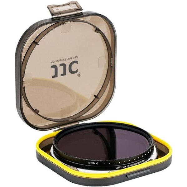 Variabel ND-filter - JJC - ND2 ND2000 - 49 mm - HD optiskt glas - 18 lager beläggning