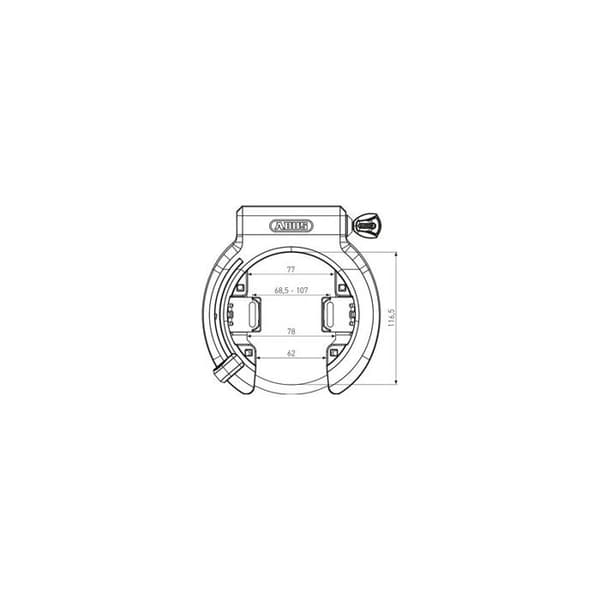 ABUS RAMLÅS GRANIT XPLUS™ 6950M CN