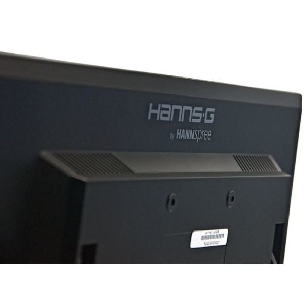 HANNS.G HT Series HT161HNB LED-skärm 15,6" pekskärm 1366 x 768 220 cd-m² 500:1 12 ms HDMI, VGA-headset