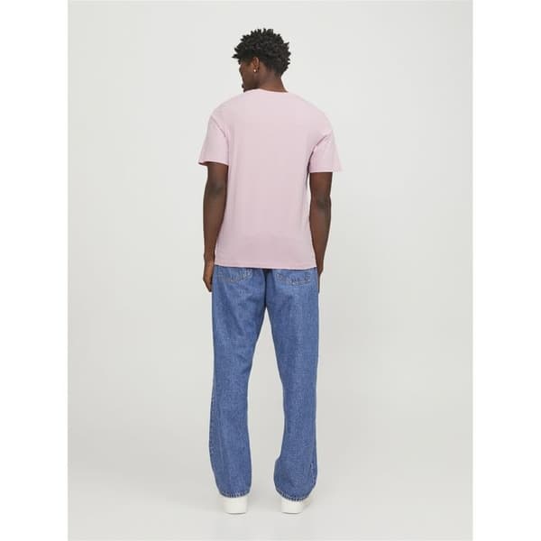 Jack & Jones Organic Basic T-shirt rosa nektar XXL