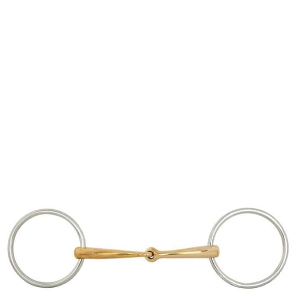 Enkelbett för häst BR Equitation Soft Contact - silver/silver - 12,5 cm