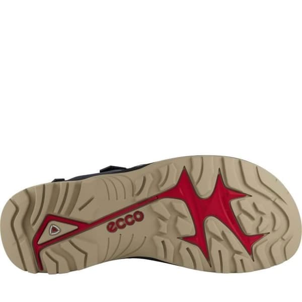 ECCO Offroad Sandaler för män blå i läder - spänne, gummisula Blå 44