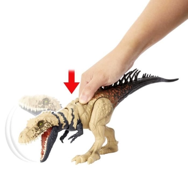 Bistahieversor Mega Action Figure - Mattel - Jurassic World Dinosaur - 26cm - Flerfärgad