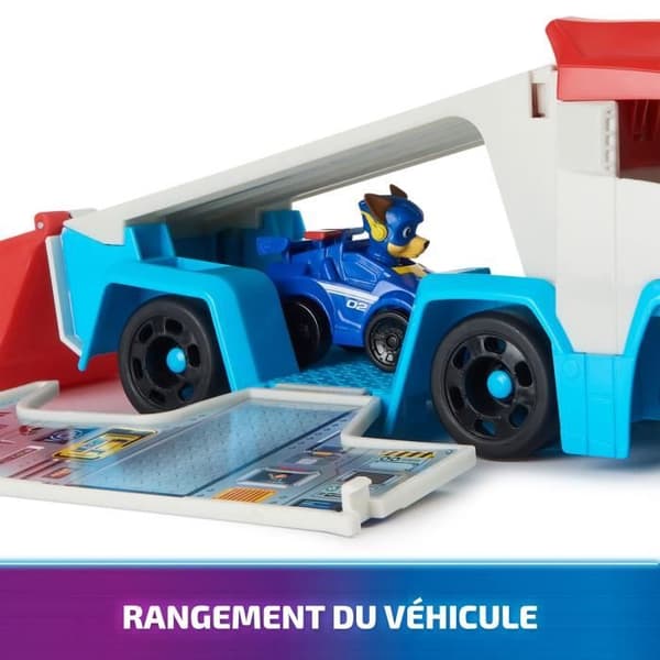 SPIN MASTER PAW PATROL PUP SQUAD CORE PAW Patrol Röd, grå och blå