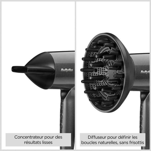 Sèche-cheveux Babyliss Titanium Shine 1600 D6200DE