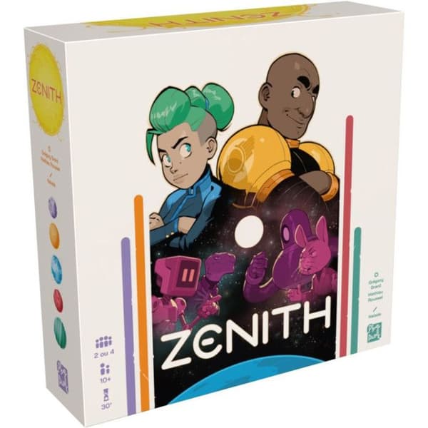 Strategispel Asmodee Zenith Flerfärgad