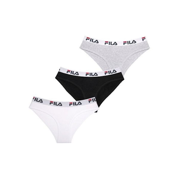Fila Culottes i bomull FU6043 3-pack Dam Flerfärgad XL