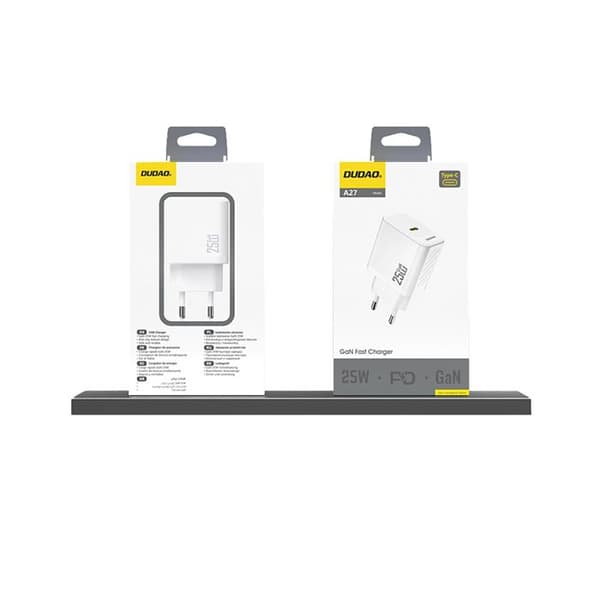 USB-C väggladdare GaN 25 W - Vit