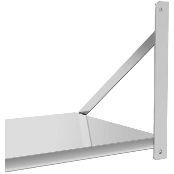 Vägghylla pl RC-BFWS8045 Silver