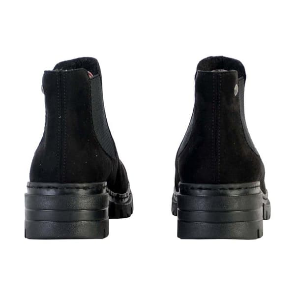 Rieker Microstretch Hög Elastisk Stövlett - Svart svart 40