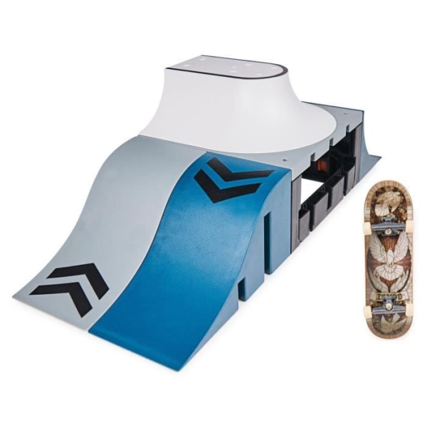 Tech Deck - Starter Set X-Connect - Speed Wave - Skate Park + 1 finger skate - Att bygga och anpassa