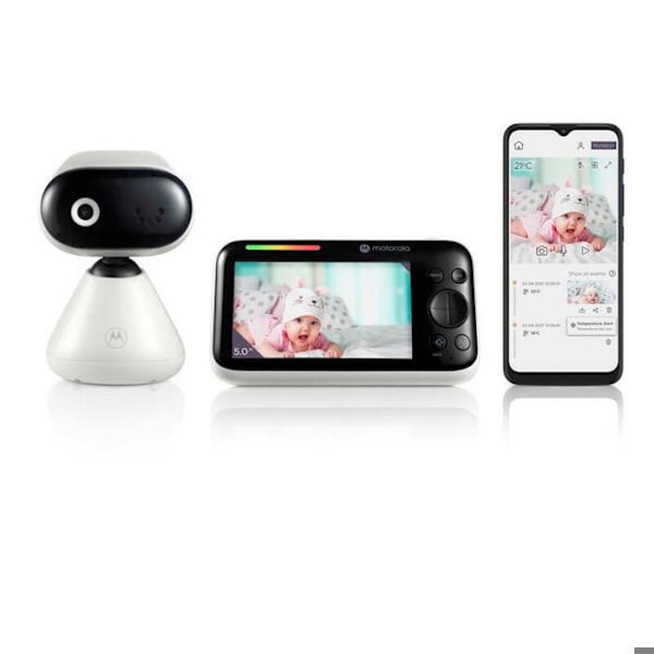 MOTOROLA - Spädbarnsljud med 5" skärm och Wifi PIP1500 Connect