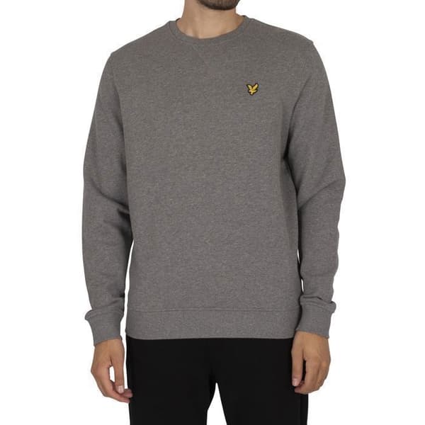 Sweatshirt med logga - Lyle & Scott Grå S