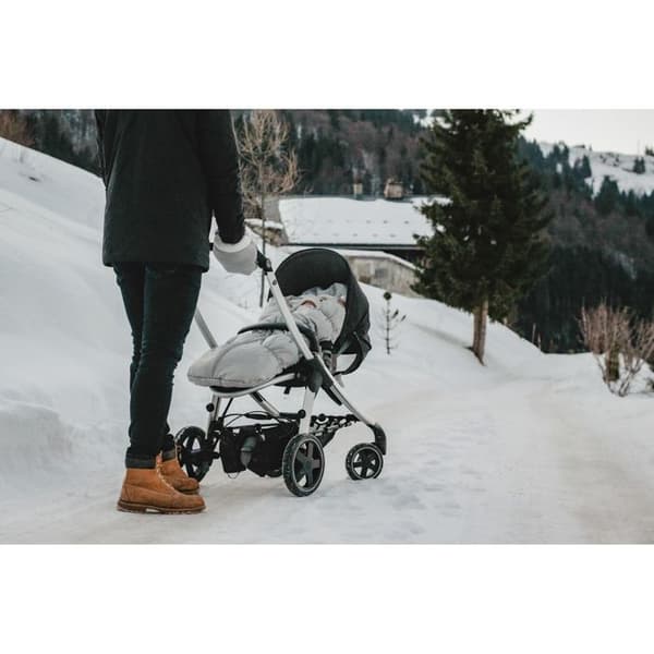 Universella vantar för barnvagn Grå Melange Ljunggrå