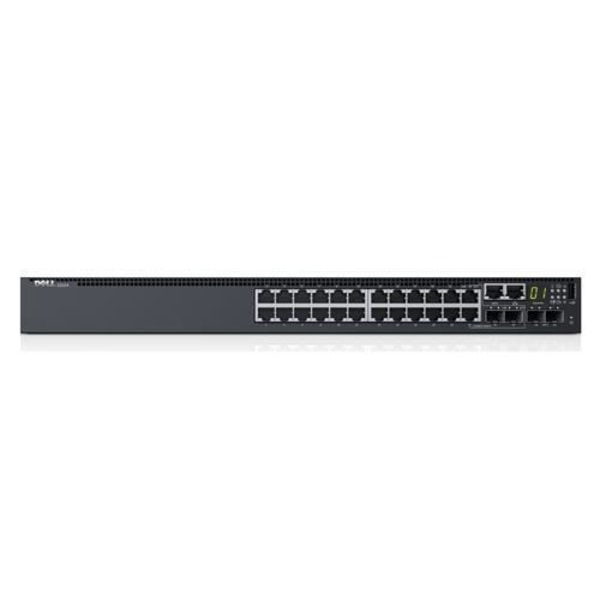 DELL PowerConnect S3124 Managed L2/L3 Ingen Svart 1U