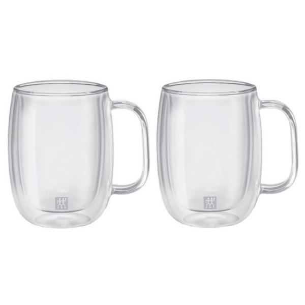 Kaffemuggar - ZWILLING - Sorrento - 2 Delar - 355 ml - Borosilikatglas