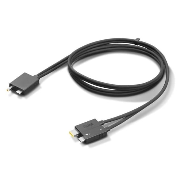 LENOVO 4X91K16970 THUNDERBOLT KABEL 0,7 M 40 GBIT-S SVART