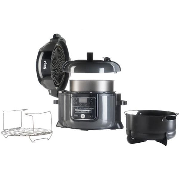 Multikokare NINJA - Foodi OP300EU - Kapacitet 6L - 7 tillagningsprogram - 1500W Svart