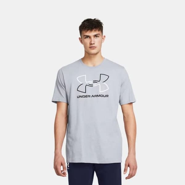 T-SHIRT KORTÄRMAD UNDER ARMOUR FOUNDATION GRÅ Grå S