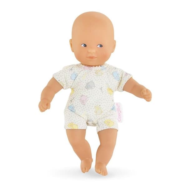 Mini Calin Baby Doll Blå ögon Kaniner