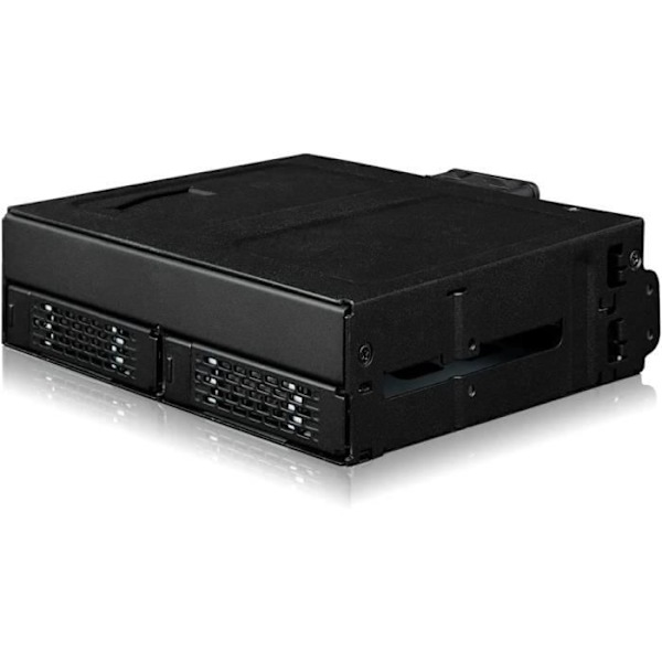 ICY DOCK TOUGHARMOR MB105VP-B, MOBILSTÄLL AV METALL 2 X SSD 2,5'' NV